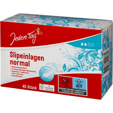 Jeden Tag Slipeinlagen Normal Supersoft 50er-Packung