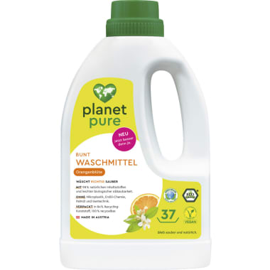 Planet Pure Bunt Waschmittel 37 Waschgänge