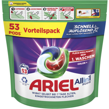 Ariel All in 1 Pods Color 53 Waschgänge