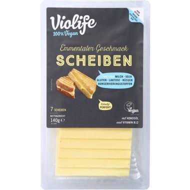 Violife Emmentaler Geschmack Scheiben