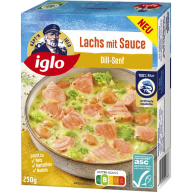 iglo Lachs in Sauce Dill-Senf