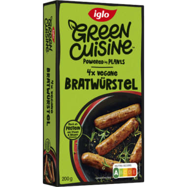 iglo Green Cuisine Vegane Bratwürstel