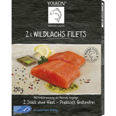 YOUKON Wildlachsfilet MSC