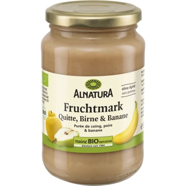 Alnatura Bio Quitte-Birne Fruchtmark mit Banane