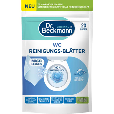 Dr. Beckmann WC Reinigungs-Blätter Ocean