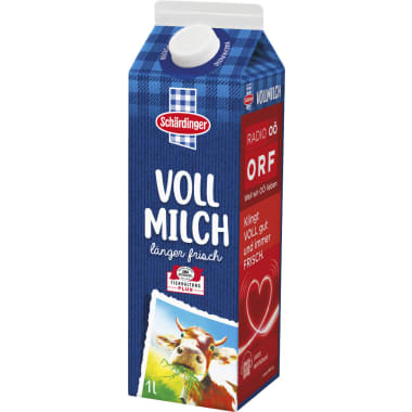 Schärdinger Vollmilch länger frisch 3,5% 1,0 Liter