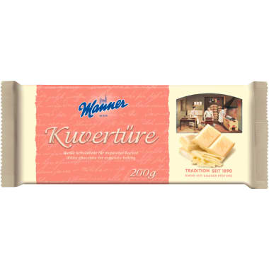 Manner Kuvertüre weiß