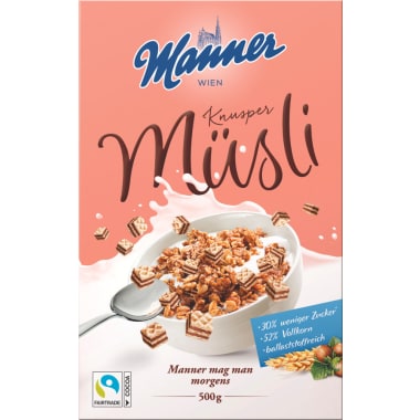 Manner Knusper Müsli