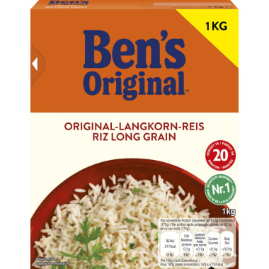 Ben's Original Spitzen-Langkorn-Reis 20 Minuten