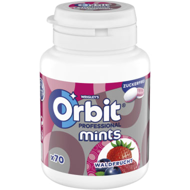 Wrigley Orbit Professional Mints Forest Fruit Bottle