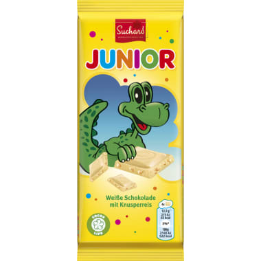 SUCHARD Schokolade Junior Weiß