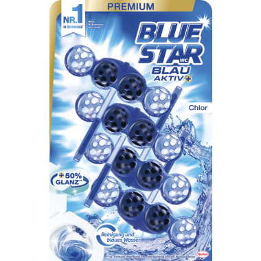 Blue Star Blau Aktiv Chlor 4x50 g