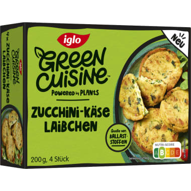 iglo Green Cuisine Zucchini-Käse-Laibch.