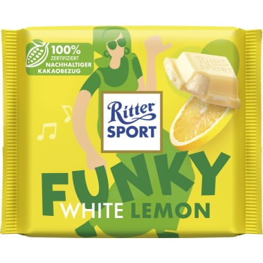 RITTER SPORT White Lemon