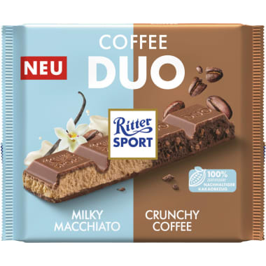 RITTER SPORT Coffee Duo Tafel