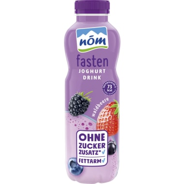 nöm Fasten Joghurt Drink Waldbeere 0,5 Liter