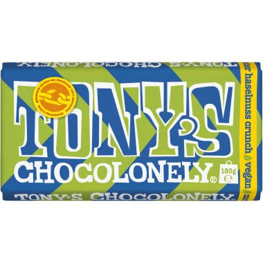 Tony's Chocolonely Zartbitter Haselnuss Crunch VEGAN