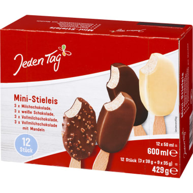 Jeden Tag 12 Mini Stieleis