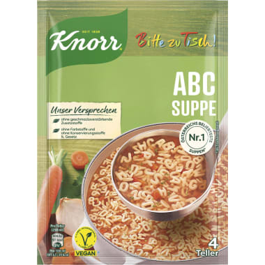 Knorr Bitte Zu Tisch ABC Suppe