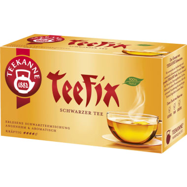 TEEKANNE Teefix Schwarzteemischung 20er-Packung