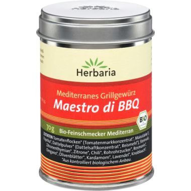 Herbaria Bio Maestro di BBQ Gewürz