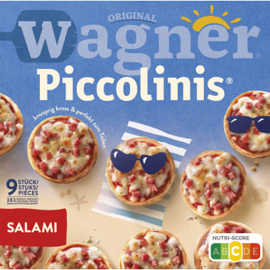 WAGNER Piccolinis Salami Pizza 9x 30 gr