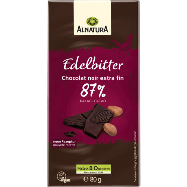 Alnatura Bio Schokolade Edelbitter 87%