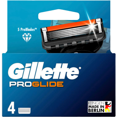 Gillette Fusion 5 ProGlide Klingen 4er-Packung