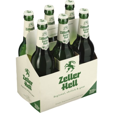 Zeller  Hell Tray 6x 0,5 Liter