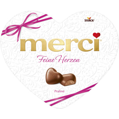 Storck Merci Feine Herzen Praliné