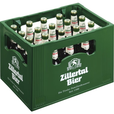 Zillertal Bier Märzen Kiste 20x 0,5 Liter