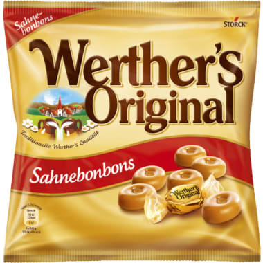 WO Hartbonbon Werther´s Original Sahnebonbons