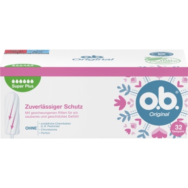 O.B. Tampon Super Plus