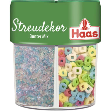 Haas  Streudekor Bunter Weihnachts-Mix