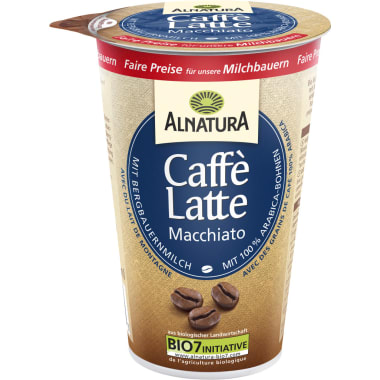 Alnatura ALN Kaffedrink Caffe Latte Macchiato