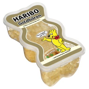 HARIBO Goldbären Dose Ananas