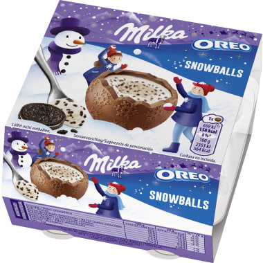 Milka Snowballs Oreo 4er-Packung