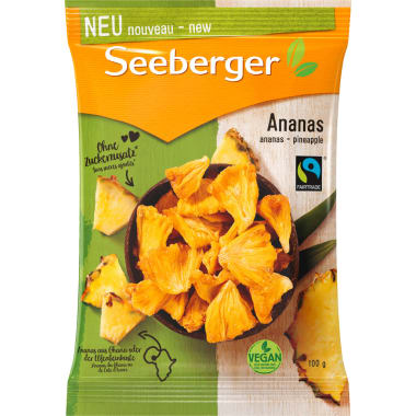 Seeberger Ananas ungezuckert Fairtrade