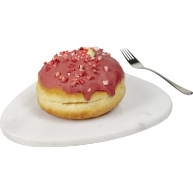 Bäckerei Therese Mölk Erdbeer-Krapfen glasiert