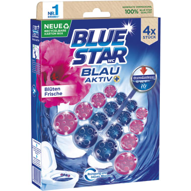Blue Star Blau Blüten 4er-Packung