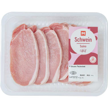 M Minutensteak vom Schwein 500 gr