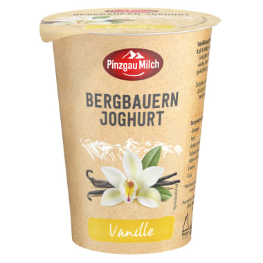 Pinzgau Milch Bergbauern Joghurt Vanille
