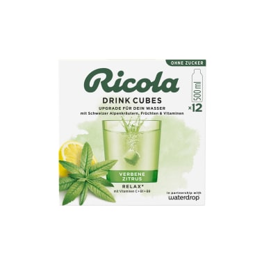 Ricola Drink Cubes Verbene Citrus