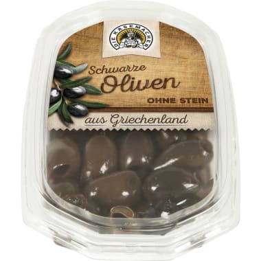 Die Käsemacher Kalamata Oliven ohne Kern