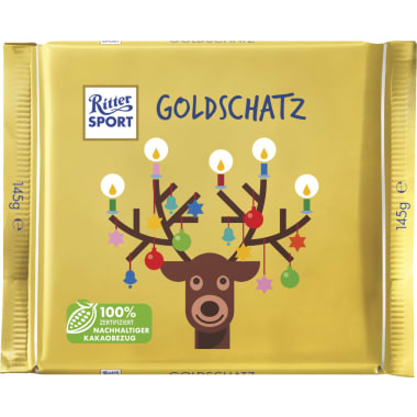 RITTER SPORT Goldschatz Tafel