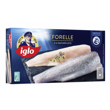 iglo Forelle Naturfilets