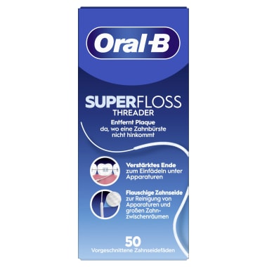 Oral-B Zahnseide 50er-Packung Superfloss 