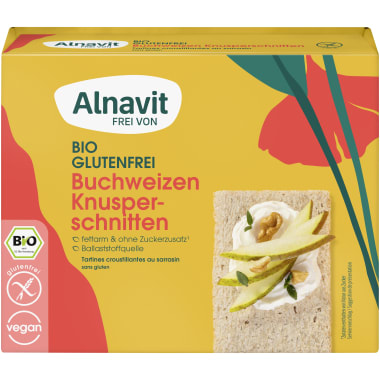 Alnavit Bio Knusperbrot Buchweizen