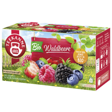 Teekanne Früchtegarten Waldbeere