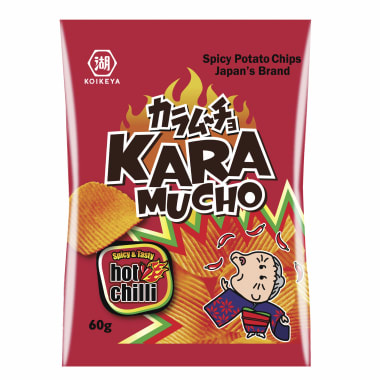 KOIKEYA Chips Karamucho Ridge Cut Chili